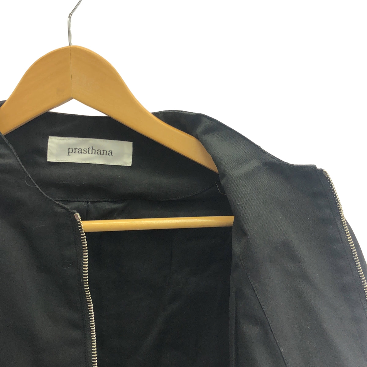 【新品】  prasthana / プラスターナ | fluent blouson | S | ブラック | メンズ