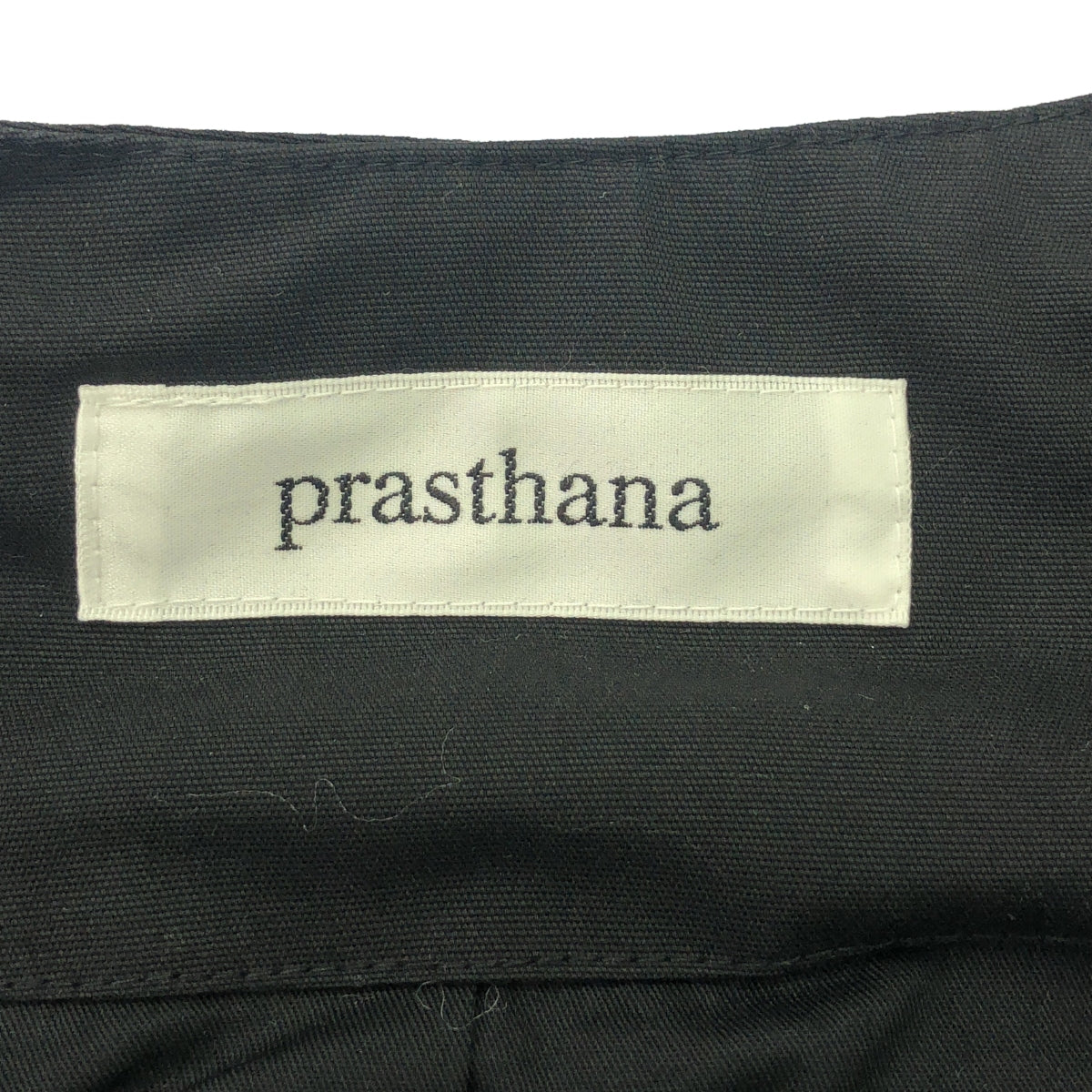 【新品】  prasthana / プラスターナ | fluent blouson | S | ブラック | メンズ