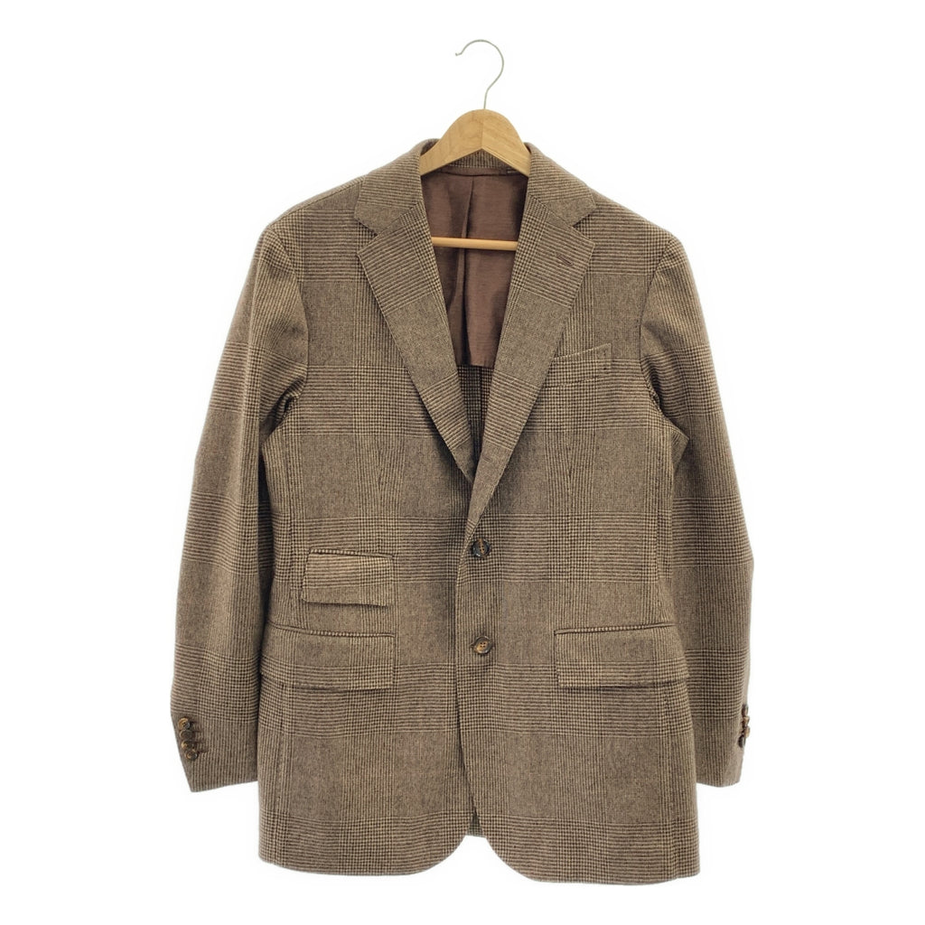 Stile Latino / スティレラティーノ | AULE032 ウール グレンチェック 3B テーラードジャケット | 46 | メンズ