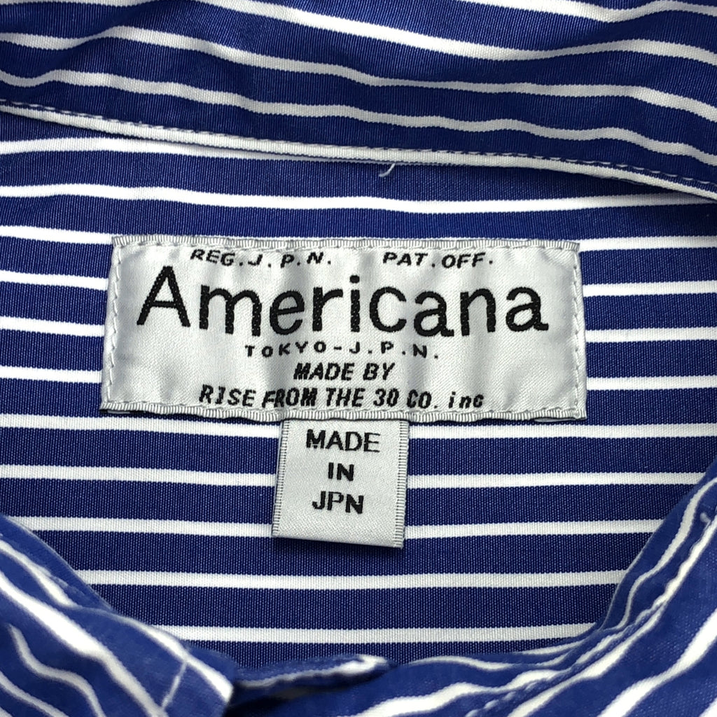 Americana | 超大條紋襯衫 | F 碼 | 女款