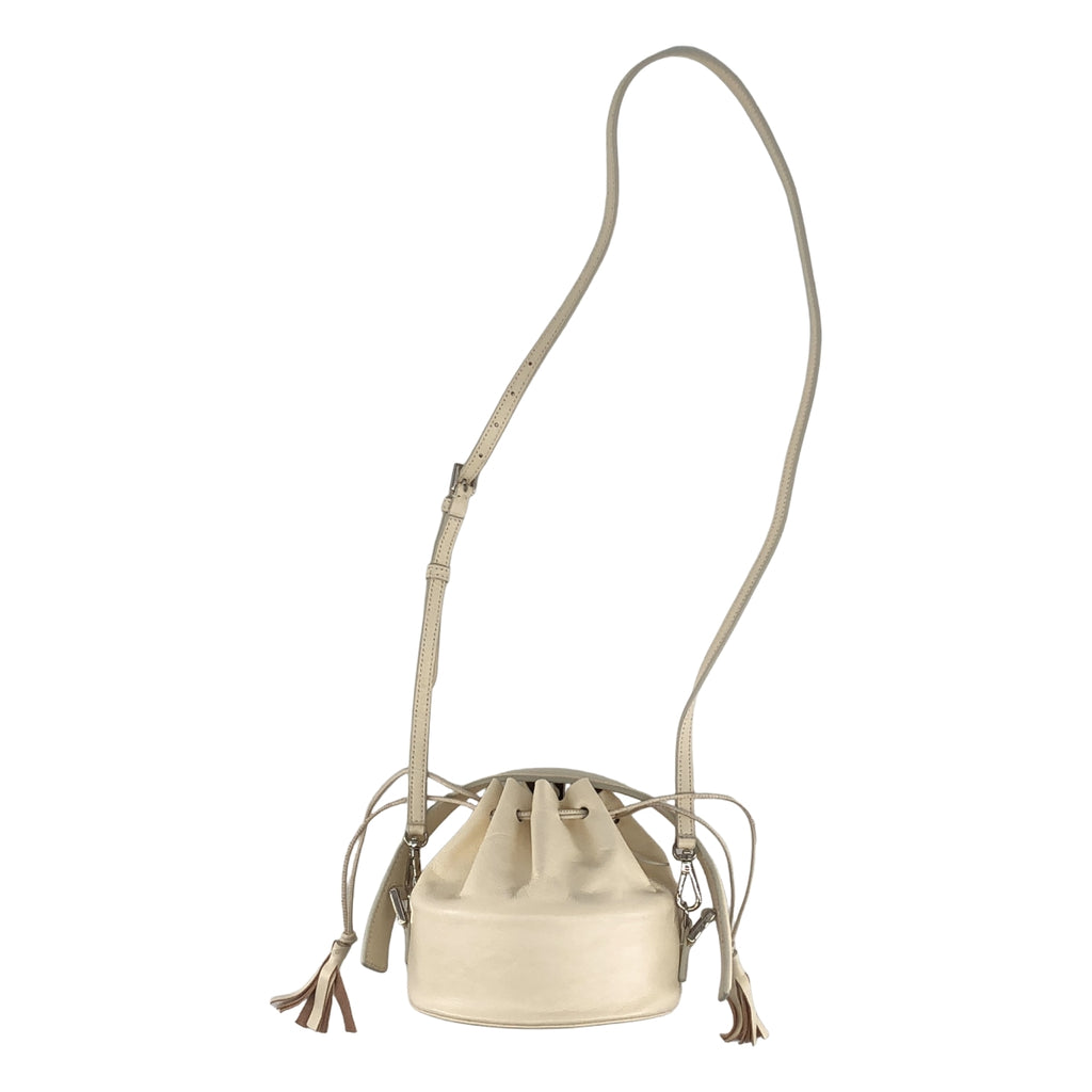 JIL SANDER | 兩用皮革流蘇單肩包 |