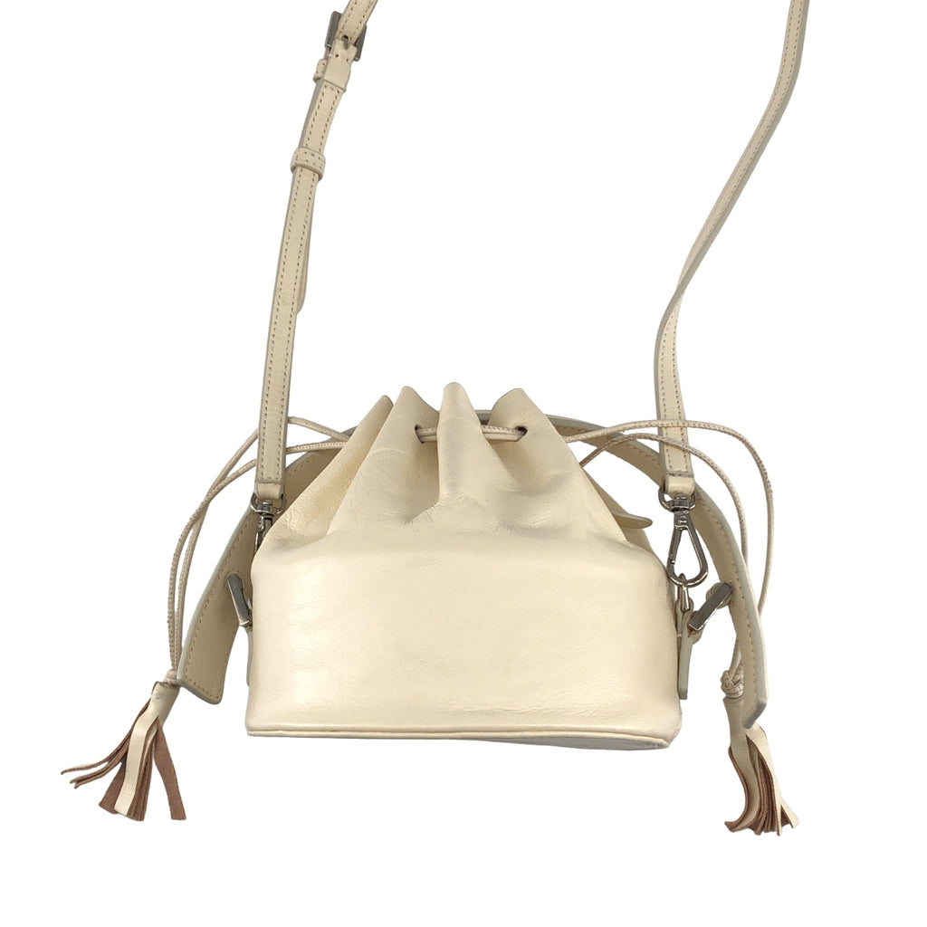 JIL SANDER | 兩用皮革流蘇單肩包 |