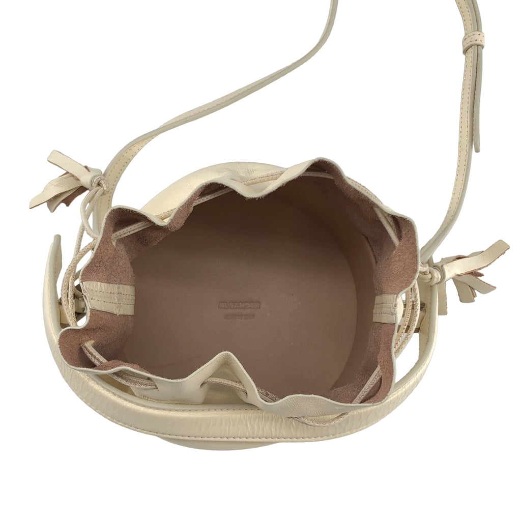 JIL SANDER | 兩用皮革流蘇單肩包 |