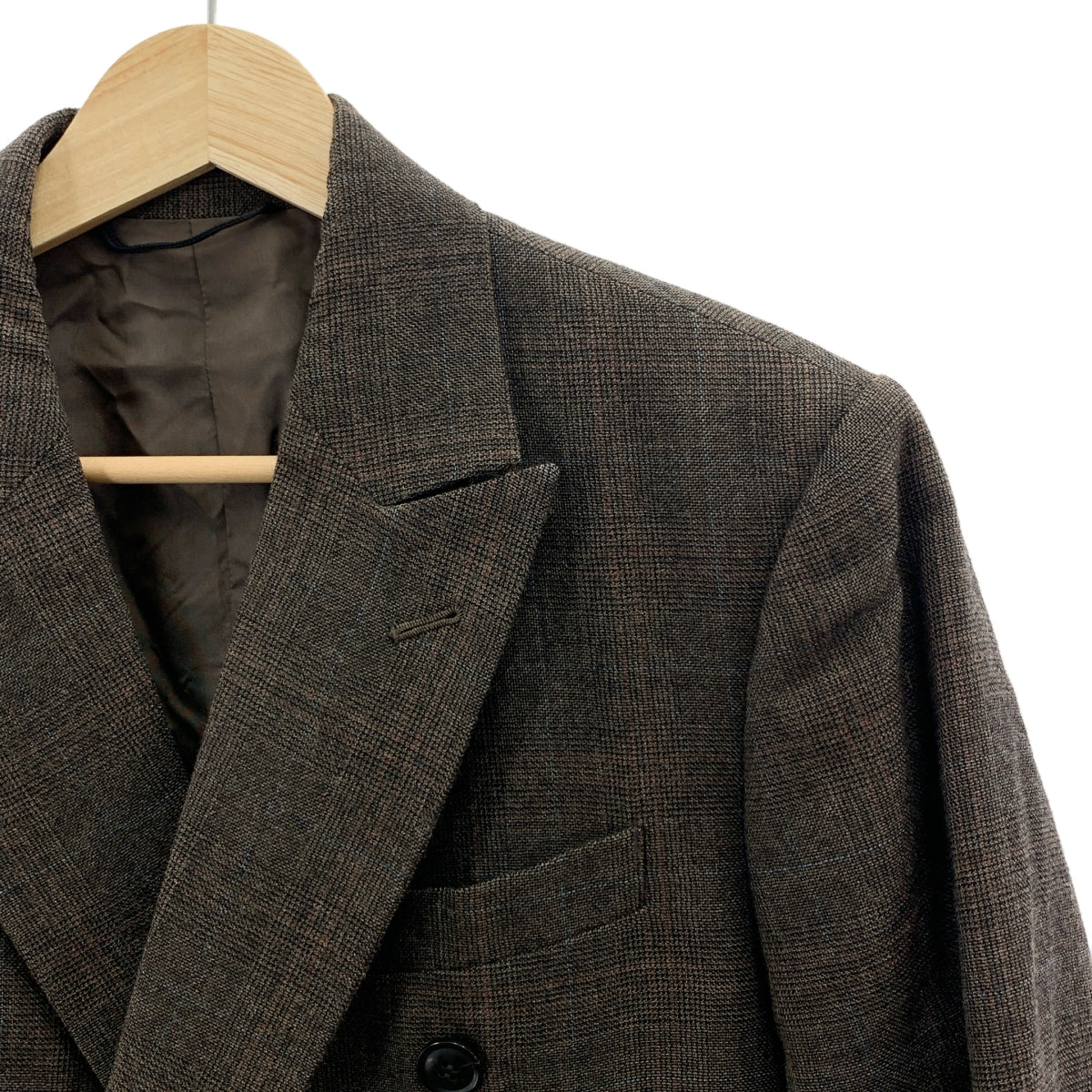 TOGA VIRILIS | 格紋羊毛修身外套 | 尺寸 44 | 男款