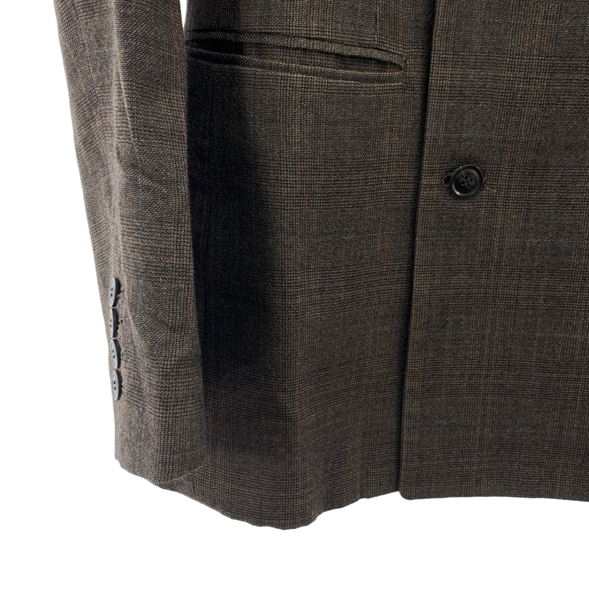 TOGA VIRILIS | 格紋羊毛修身外套 | 尺寸 44 | 男款