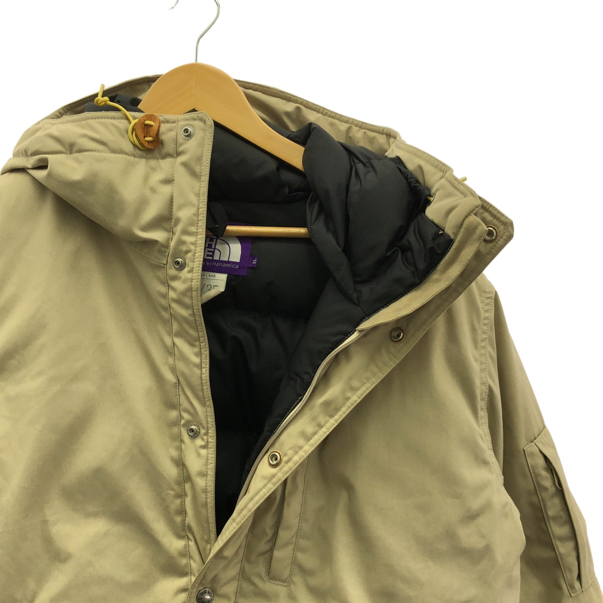THE NORTH FACE PURPLE LABEL | 65/35 Mountain 短版羽絨派克大衣 / ND2966N | 羽絨外套 | XL | 米色 | 男款