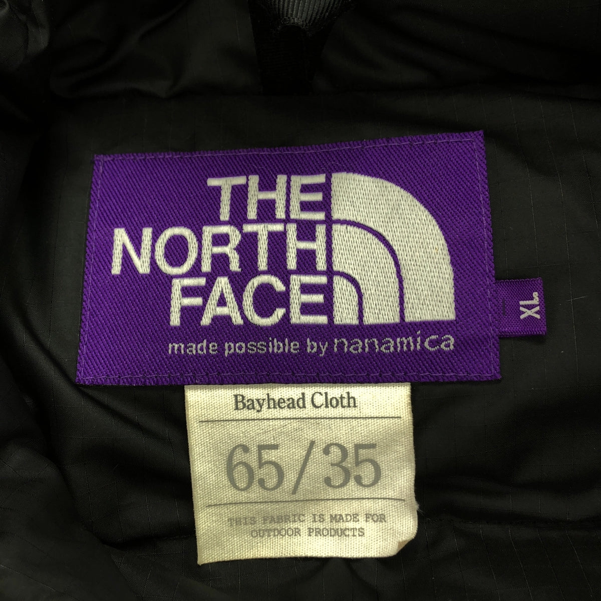 THE NORTH FACE PURPLE LABEL | 65/35 Mountain 短版羽絨派克大衣 / ND2966N | 羽絨外套 | XL | 米色 | 男款