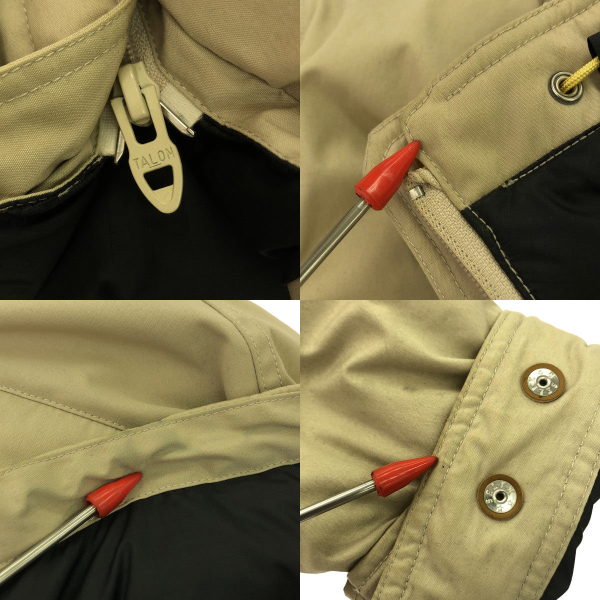 THE NORTH FACE PURPLE LABEL | 65/35 Mountain 短版羽絨派克大衣 / ND2966N | 羽絨外套 | XL | 米色 | 男款