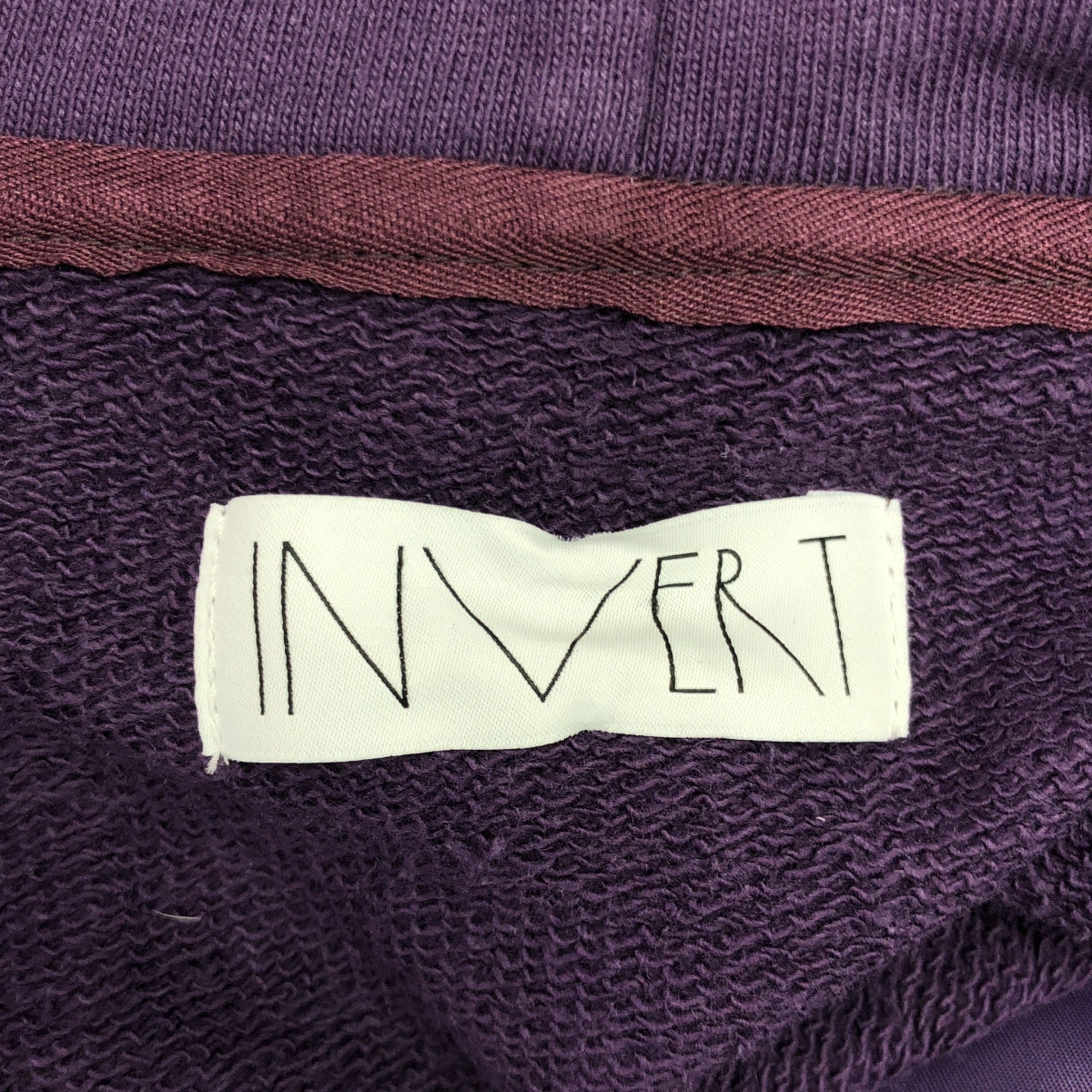 【美品】  INVERT / インバート | NYLON/CTN SEPARATE BLOUSON FOODY 3WAY Thinsulate セパレート フーデッド ブルゾン | 1 | パープル | メンズ