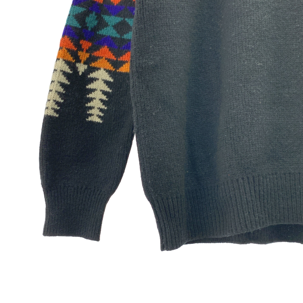 PENDLETON / 펜들턴 | SHETLAND CREW KNIT 울 크루넥 니트 | M | 남성