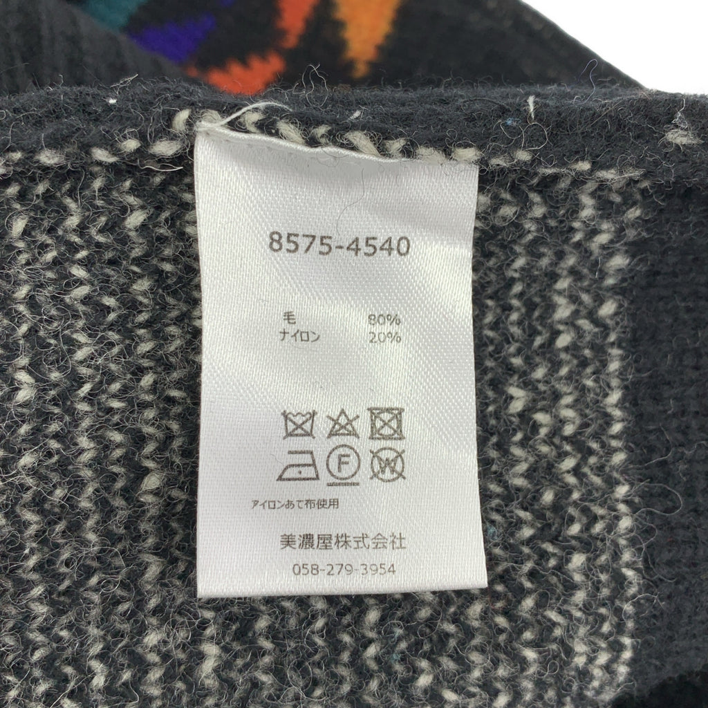 PENDLETON / 펜들턴 | SHETLAND CREW KNIT 울 크루넥 니트 | M | 남성