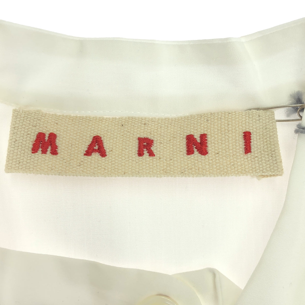 MARNI | 2019SS | Cotton stand-up collar pullover shirt | 36 | Women's