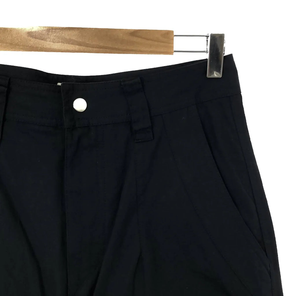 [品相良好] ISABEL MARANT ETOILE / Isabel Marant Etoile |棉質拉鍊工裝褲 |尺寸 34 |褪色的黑色|女性的