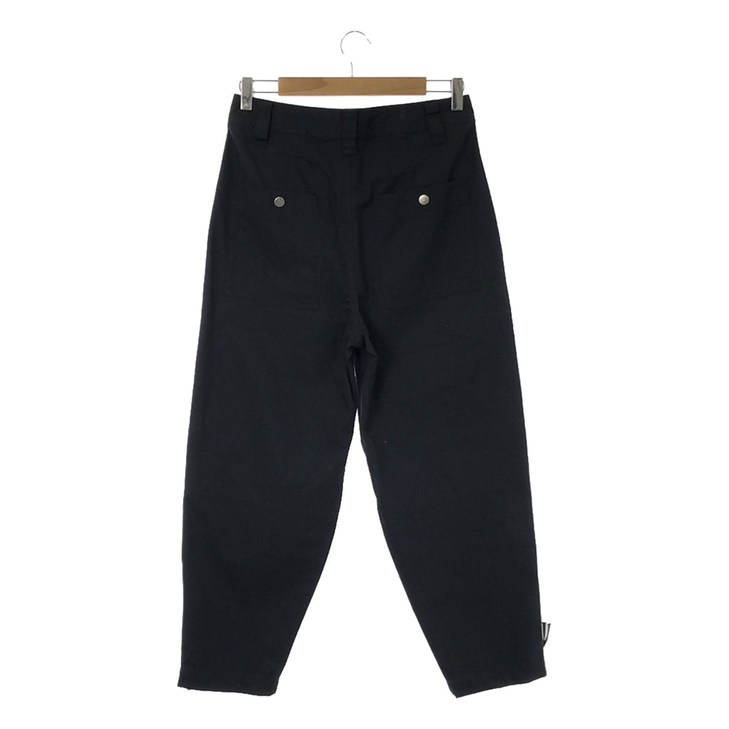 【美品】  ISABEL MARANT ETOILE / イザベルマランエトワール | コットンジップカーゴパンツ | 34 | FADED BLACK | レディース