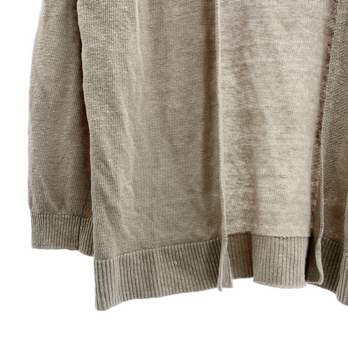 URBAN RESEARCH | 亞麻針織開襟衫 | F碼 | 女款