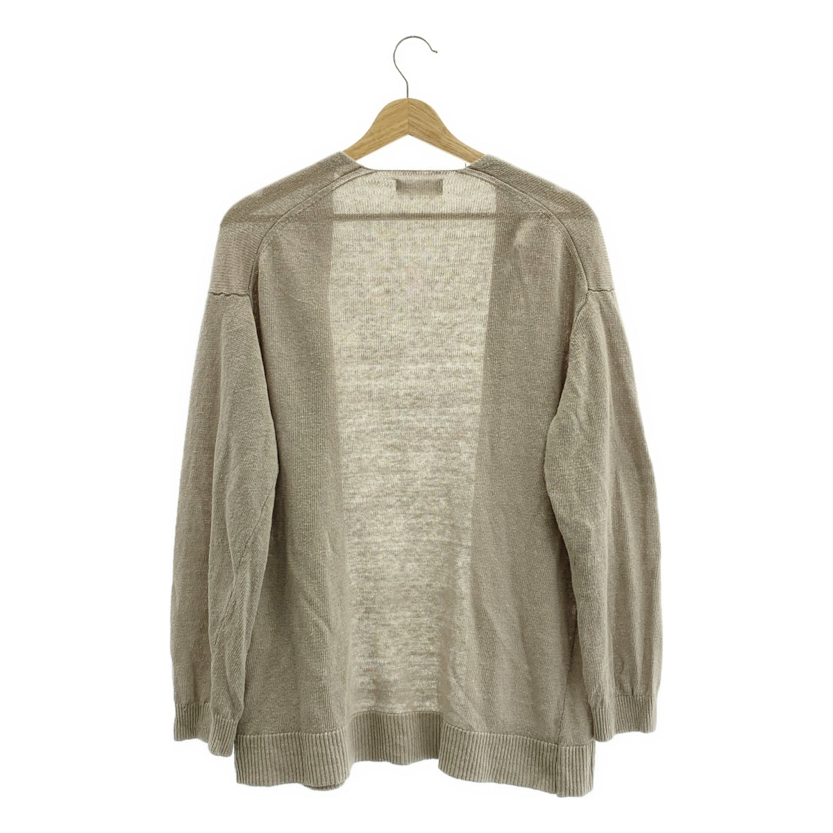 URBAN RESEARCH | 亞麻針織開襟衫 | F碼 | 女款