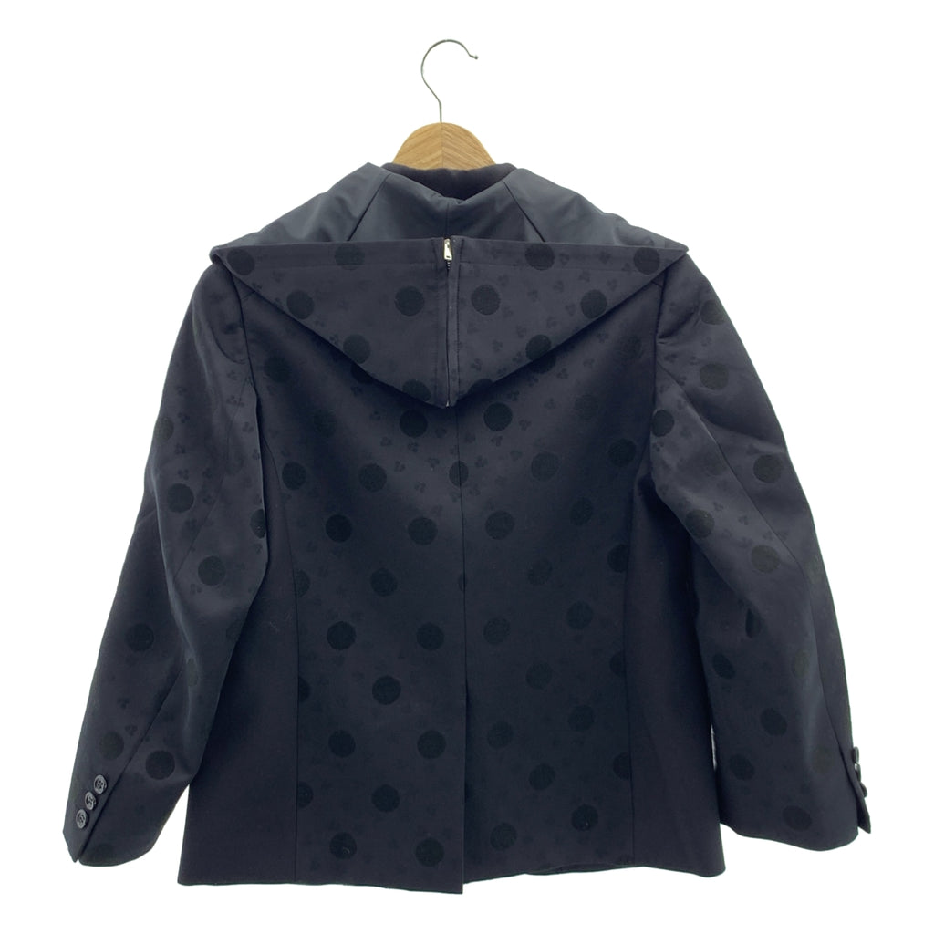 tricot COMME des GARCONS / Tricom De Galson | 2019AW | 도트 레이어드 테일러드 재킷 | M | 여성