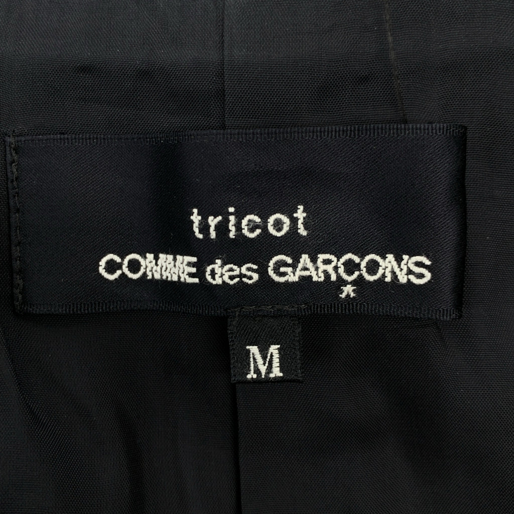 tricot COMME des GARCONS / Tricom De Galson | 2019AW | 도트 레이어드 테일러드 재킷 | M | 여성