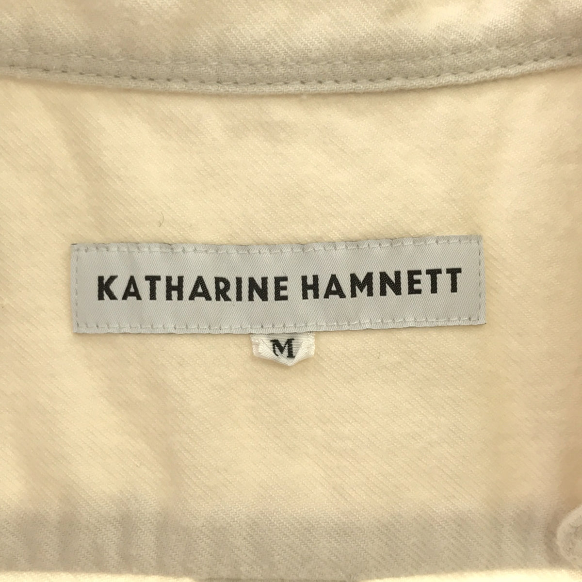 KATHARINE HAMNETT LONDON / キャサリンハムネット | Steven Alan 取扱い BAND COLLAR SHIRT シャツ | M | メンズ