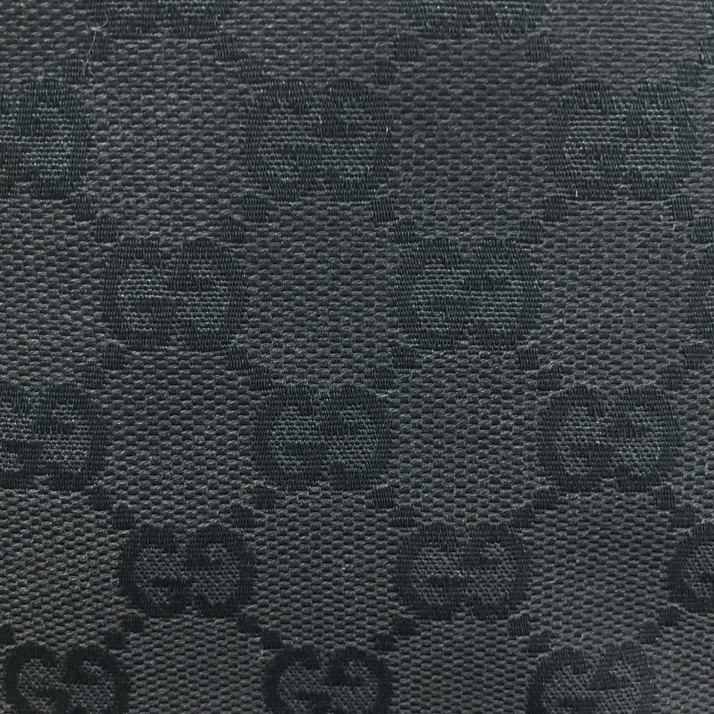 【美品】  GUCCI / グッチ | 110292 / GGキャンバス レザーワンショルダー バッグ | ブラック | レディース