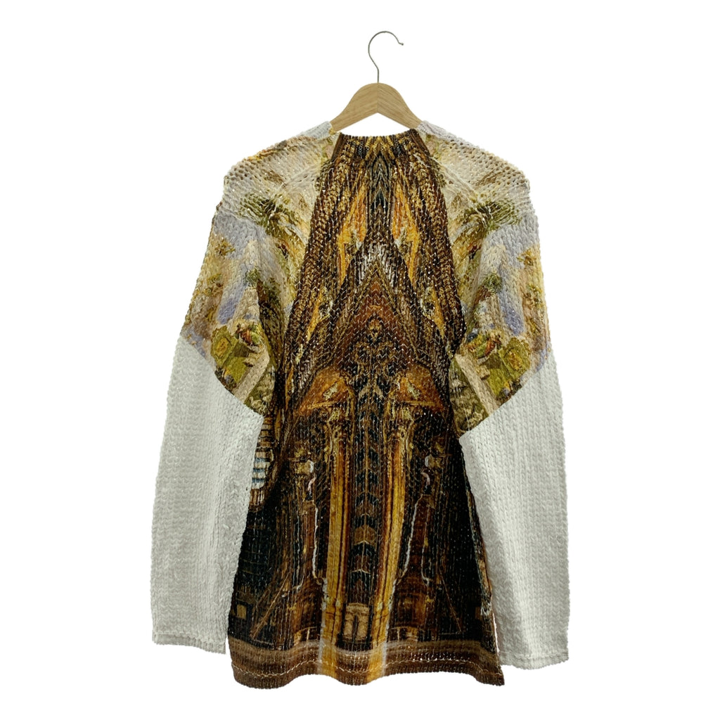 COMME des GARÇONS HOMME PLUS | 2024 春夏 |聚酯圖案轉印印花針織布 | S 號 |男士