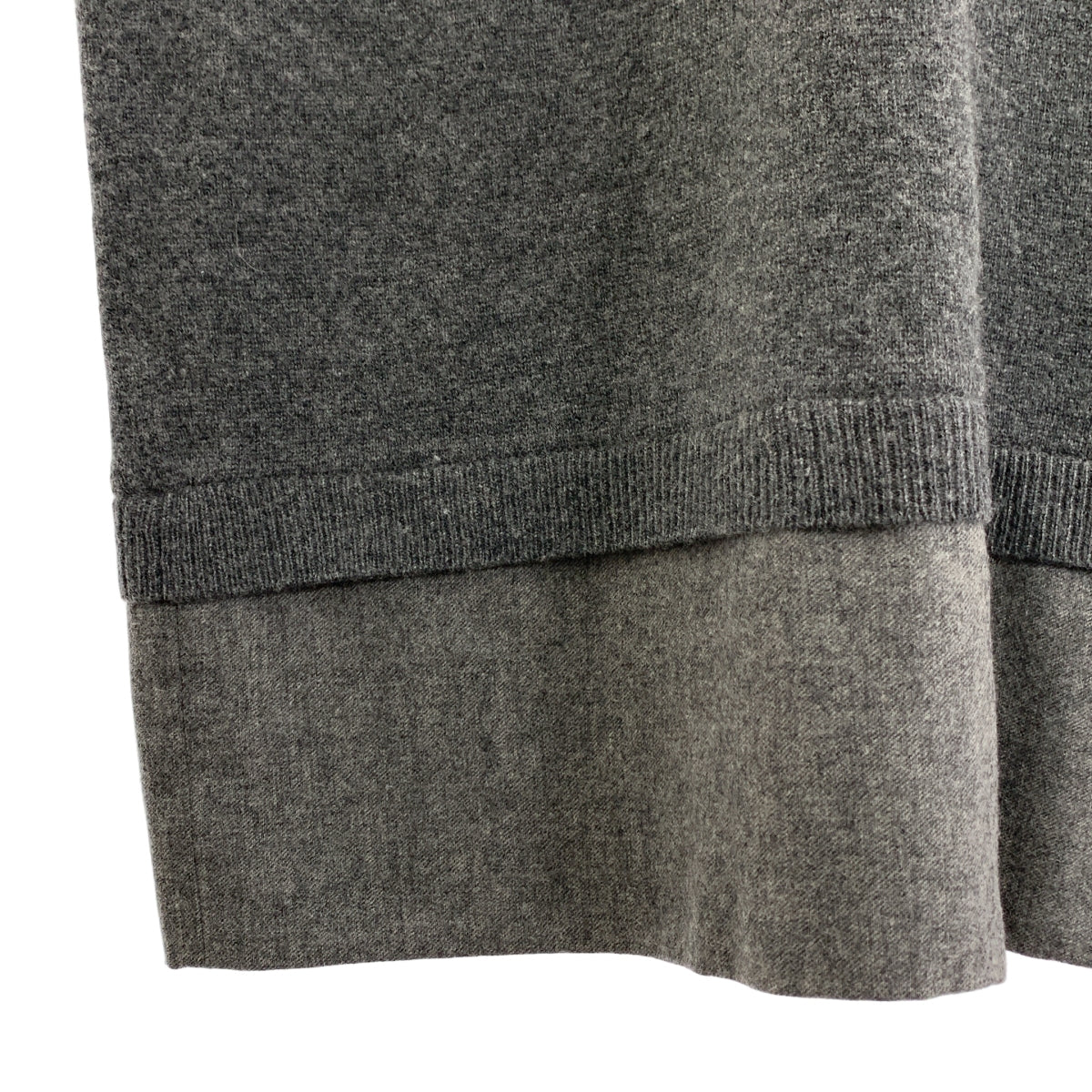 FABIANA FILIPPI / ファビアナフィリッピ | ウール シルク カシミヤ スリーブレス ニット ワンピース | S | レディース