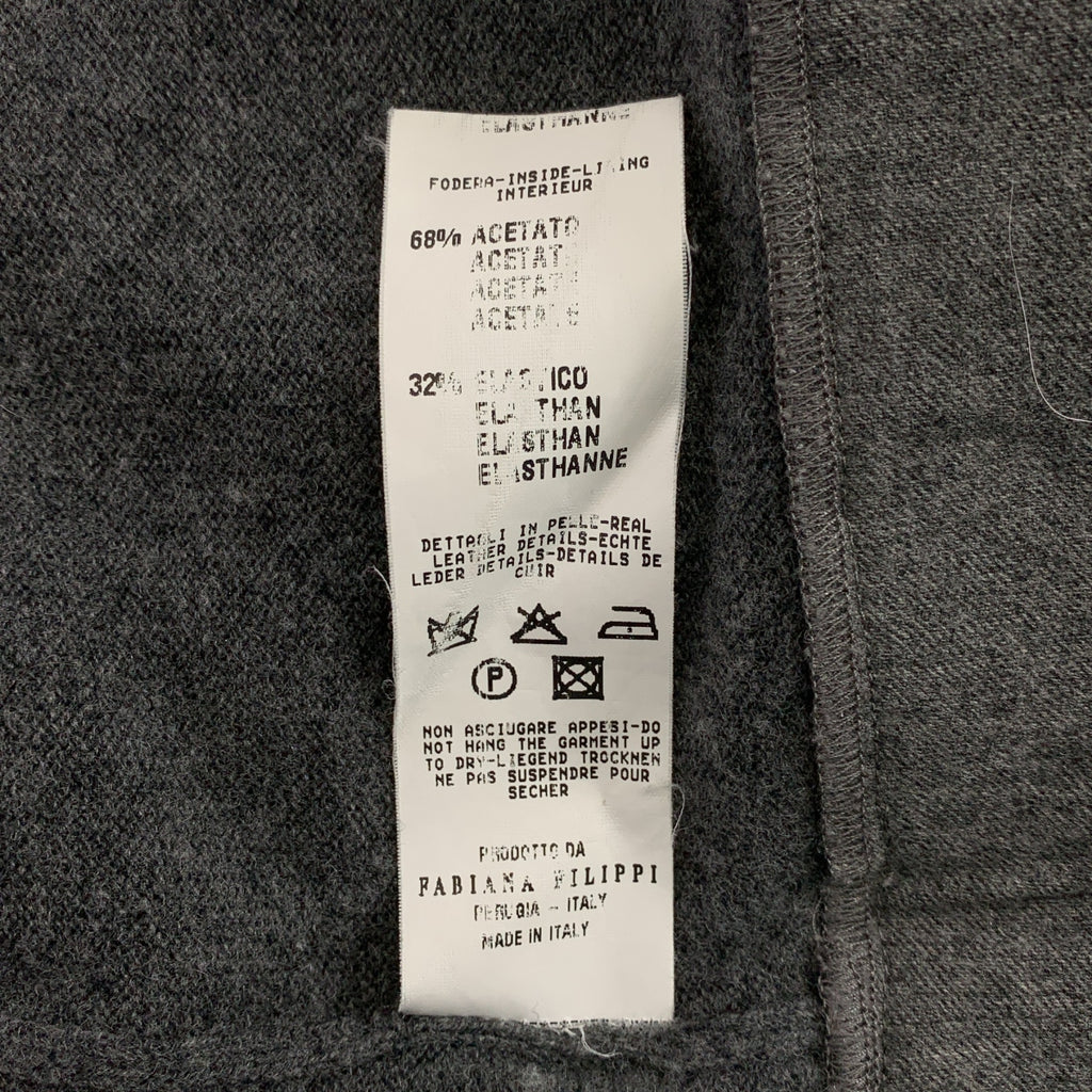 FABIANA FILIPPI / ファビアナフィリッピ | ウール シルク カシミヤ スリーブレス ニット ワンピース | S | レディース