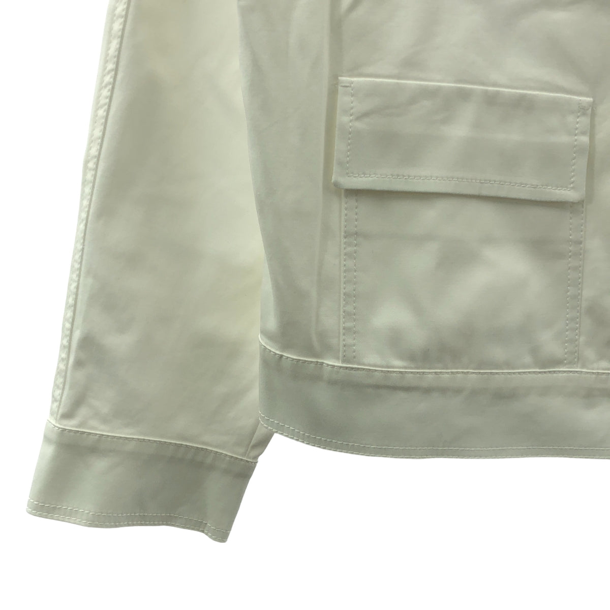 MAX MARA STUDIO / マックスマーラステュディオ | Baffo Jacket バッフォ ジャケット | 32 | ホワイト | レディース