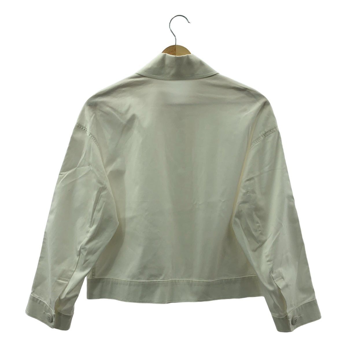 MAX MARA STUDIO / マックスマーラステュディオ | Baffo Jacket バッフォ ジャケット | 32 | ホワイト | レディース