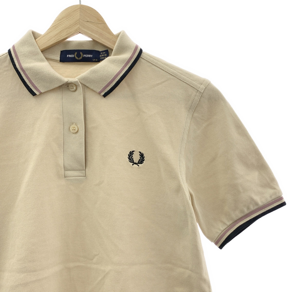 FRED PERRY / フレッドペリー | 2024SS | The Fred Perry Shirt - G3600 ポロ シャツ | UK8 | レディース