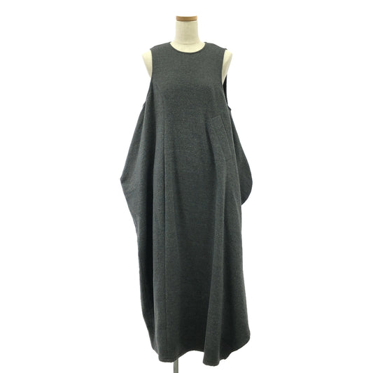 nagonstans / ナゴンスタンス | warm cocoon dress ウォーム 変形 ノースリーブ ドレス | M | レディース