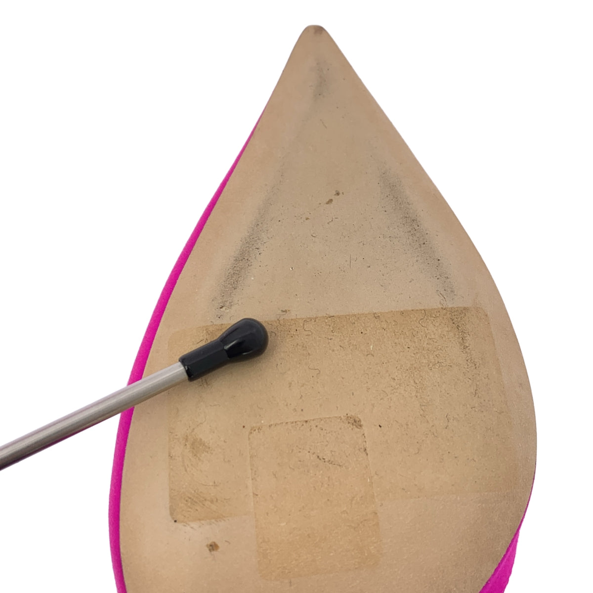 【新品】  JIMMY CHOO / ジミーチュウ | AURELIE 85 SATIN W/PEARLS オーレリー パール付 ポインテッドトゥ サテンパンプス | 35 | ピンク | レディース