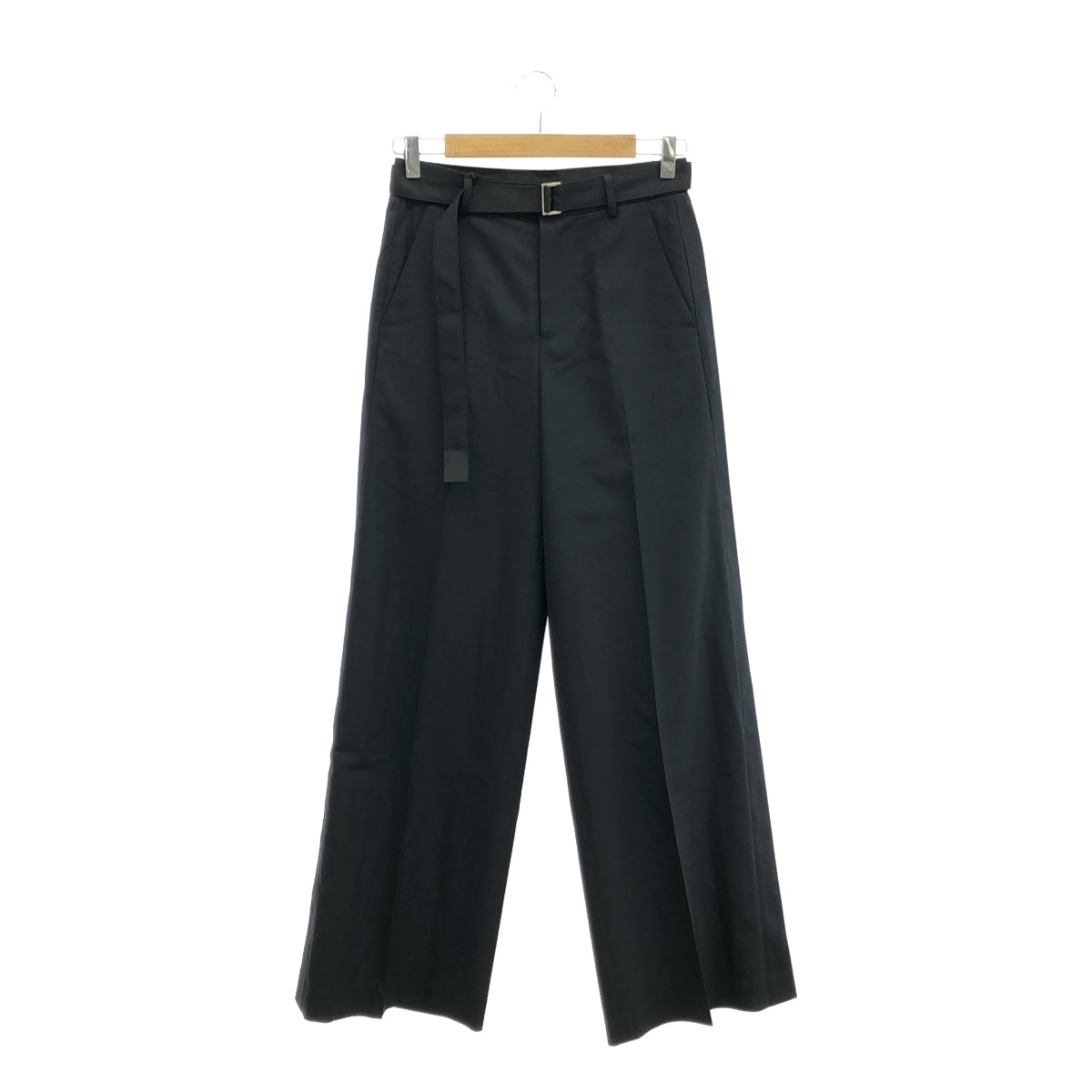 【美品】  sacai / サカイ | Suiting Pants サイドライン パンツ | 1 | ブラック | レディース