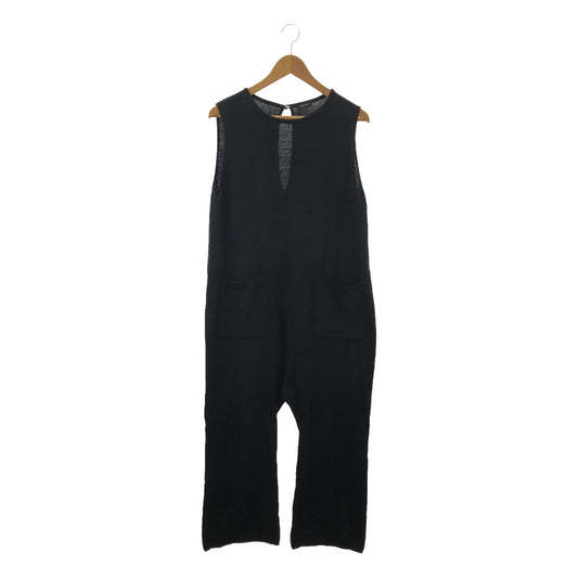 R &amp; DMCo- / Old Man's Tailor | Cotton cashmere knit overalls all-in-one |