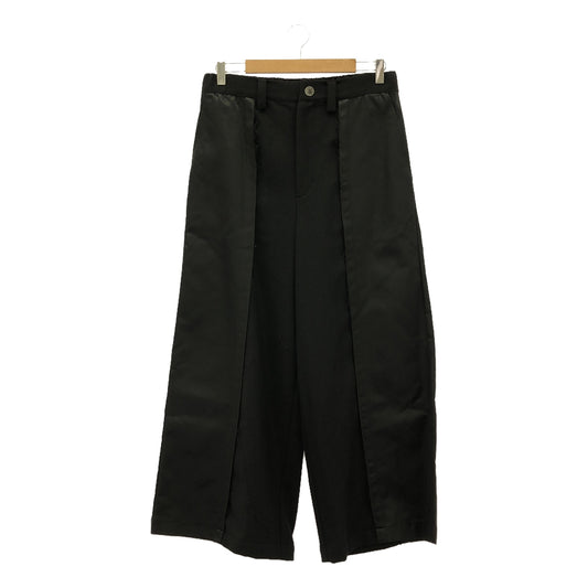 【新品】  prasthana / プラスターナ | LC3 baggy trousers / パンツ | M | ブラック | メンズ