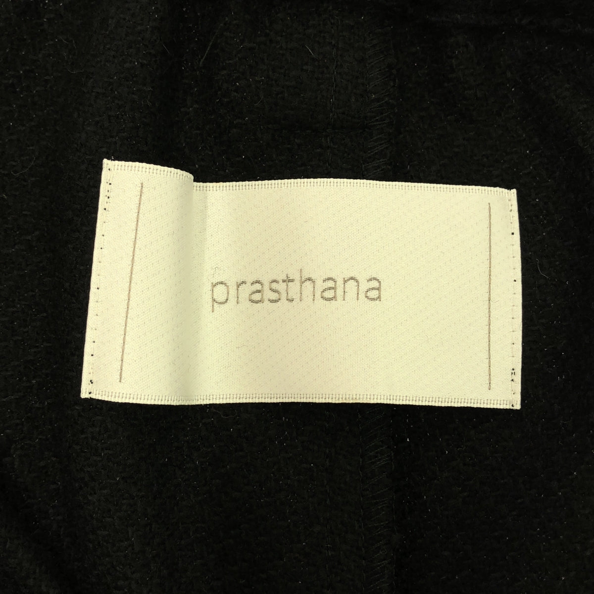 【신품】 prasthana / 프라스타나 | LC3 baggy trousers / 바지 | M | 블랙 | 남성