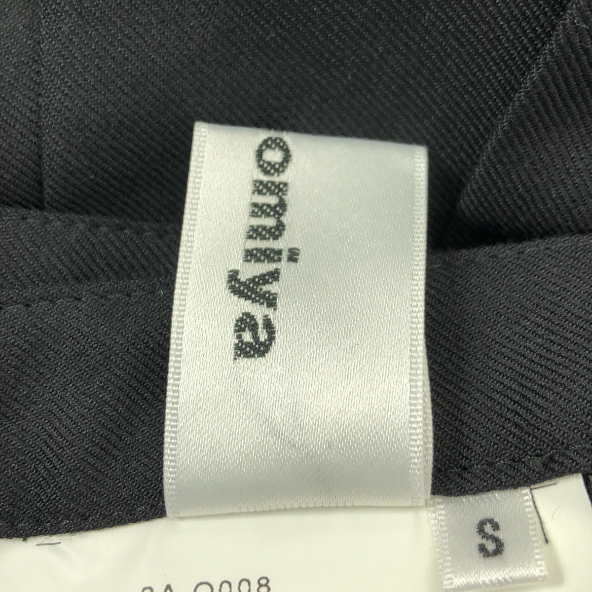 [狀況極佳] noir kei ninomiya | 2018 春夏 | 可調式褶皺洋裝 | S碼 | 黑色 | 女款