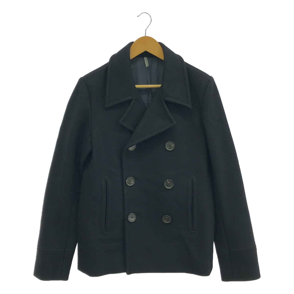 Dior homme / ディオールオム | 2005AW | エディ期 メルトンウール ショート Pコート | 44 | メンズ