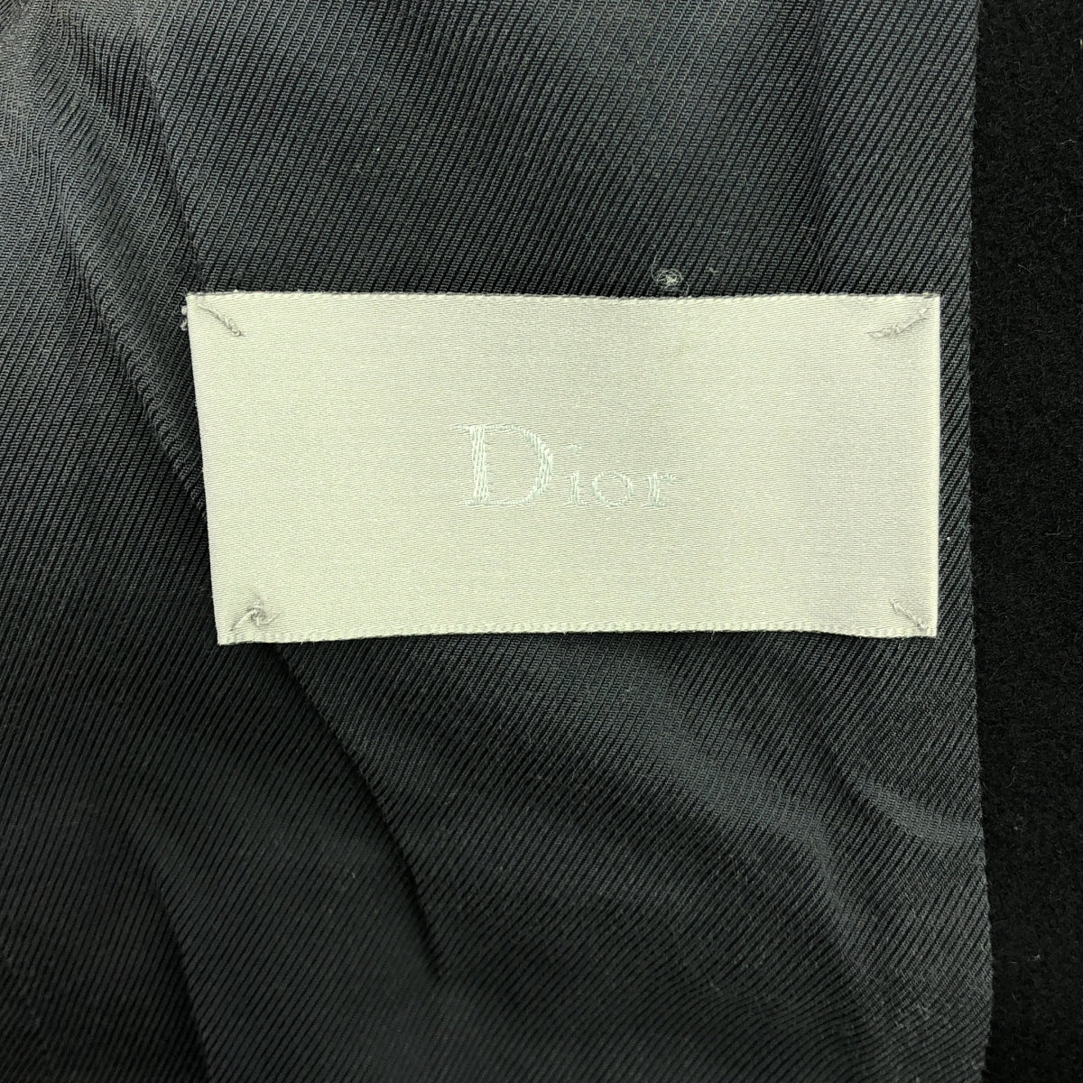 Dior homme / ディオールオム | 2005AW | エディ期 メルトンウール ショート Pコート | 44 | メンズ