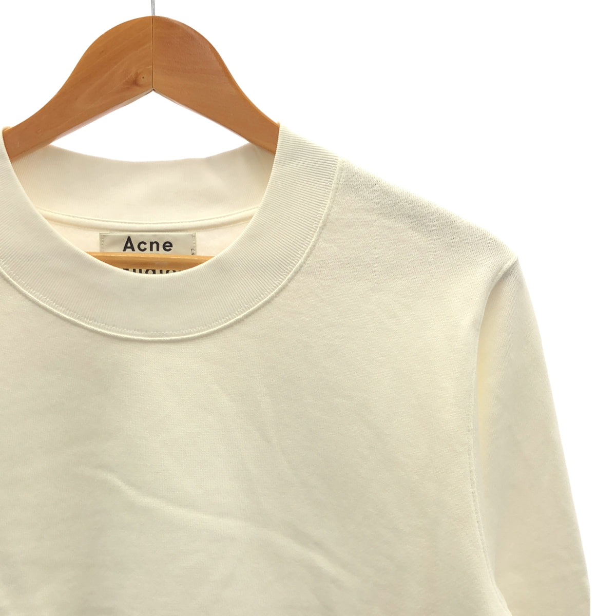 Acne Studios / アクネストゥディオズ | BIRD Z FLEECE コットン サイドジップ スウェット | XXS |