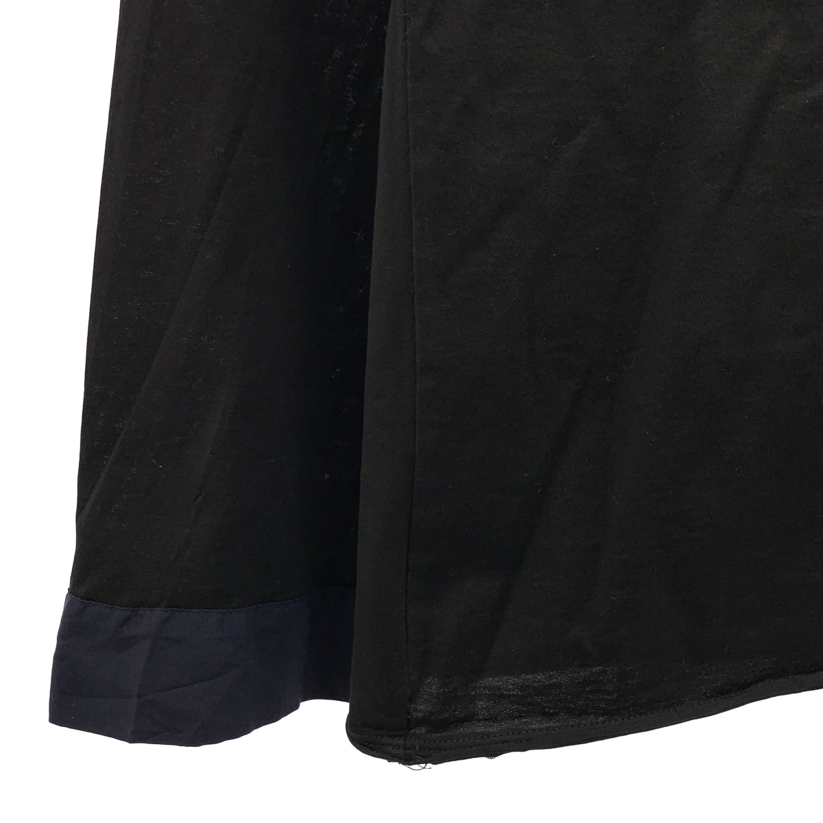 JIL SANDER NAVY | 真絲邊飾長袖上衣 | 尺寸 S |