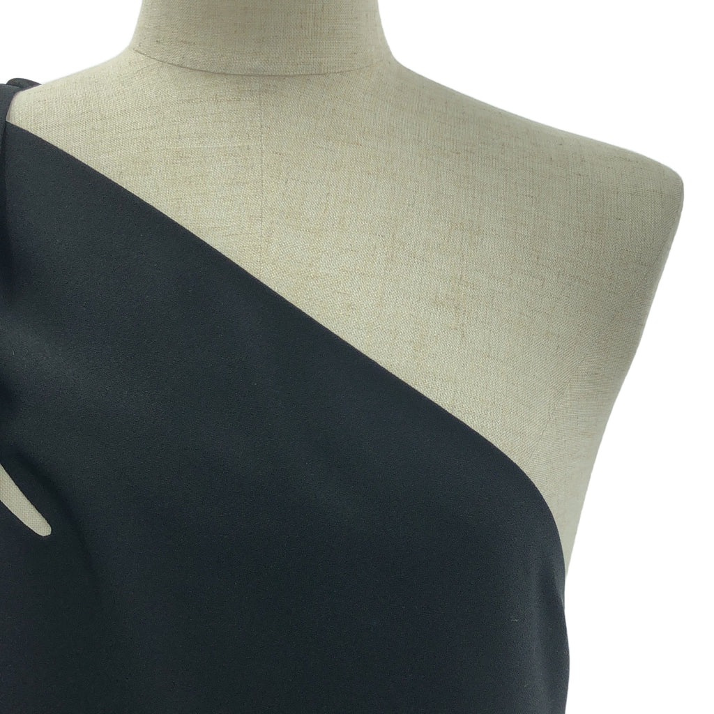 【新品】  IRIS & INK / アイリス & インク | ワンショルダー スリット ドレス ワンピース | 12 | ブラック | レディース