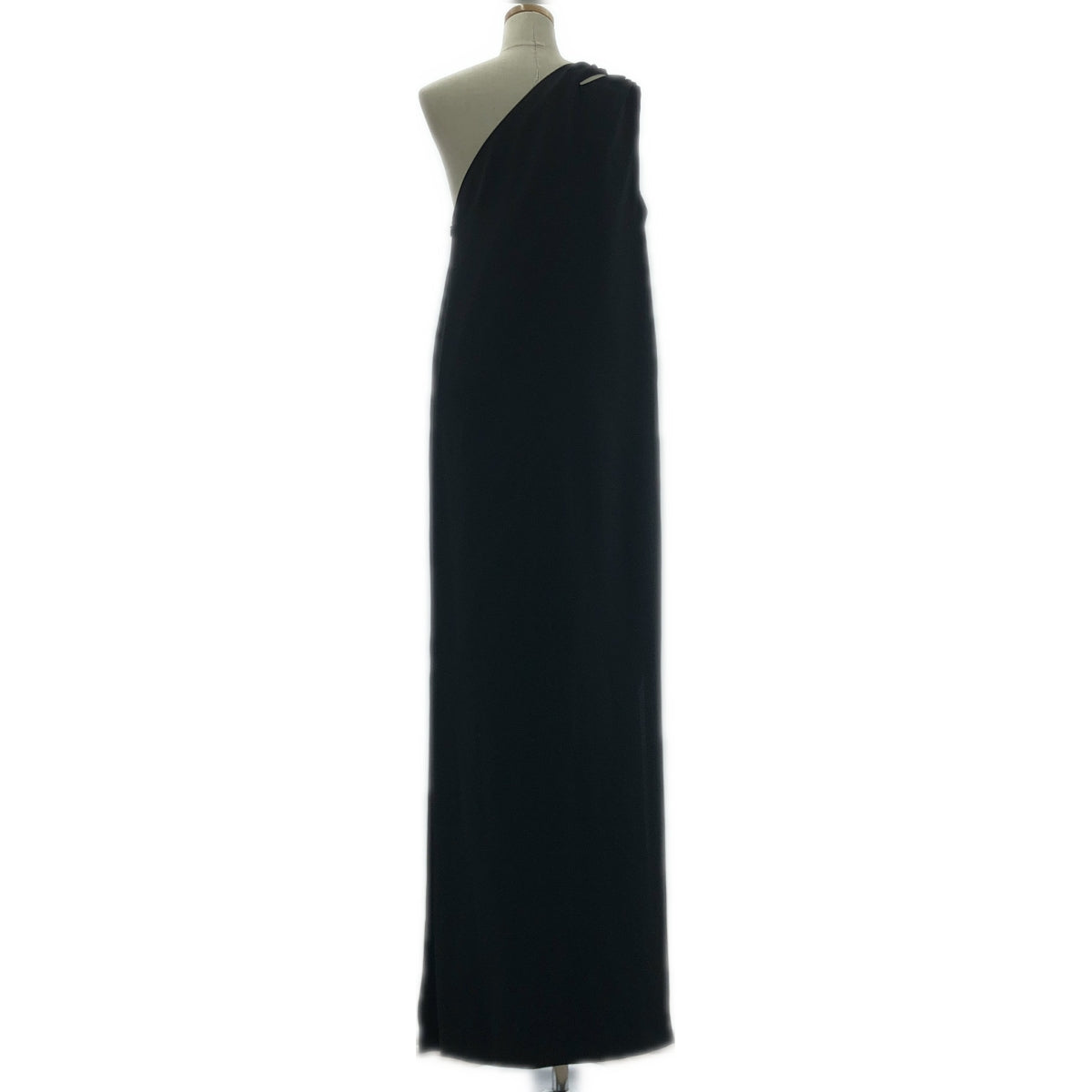 【新品】  IRIS & INK / アイリス & インク | ワンショルダー スリット ドレス ワンピース | 12 | ブラック | レディース