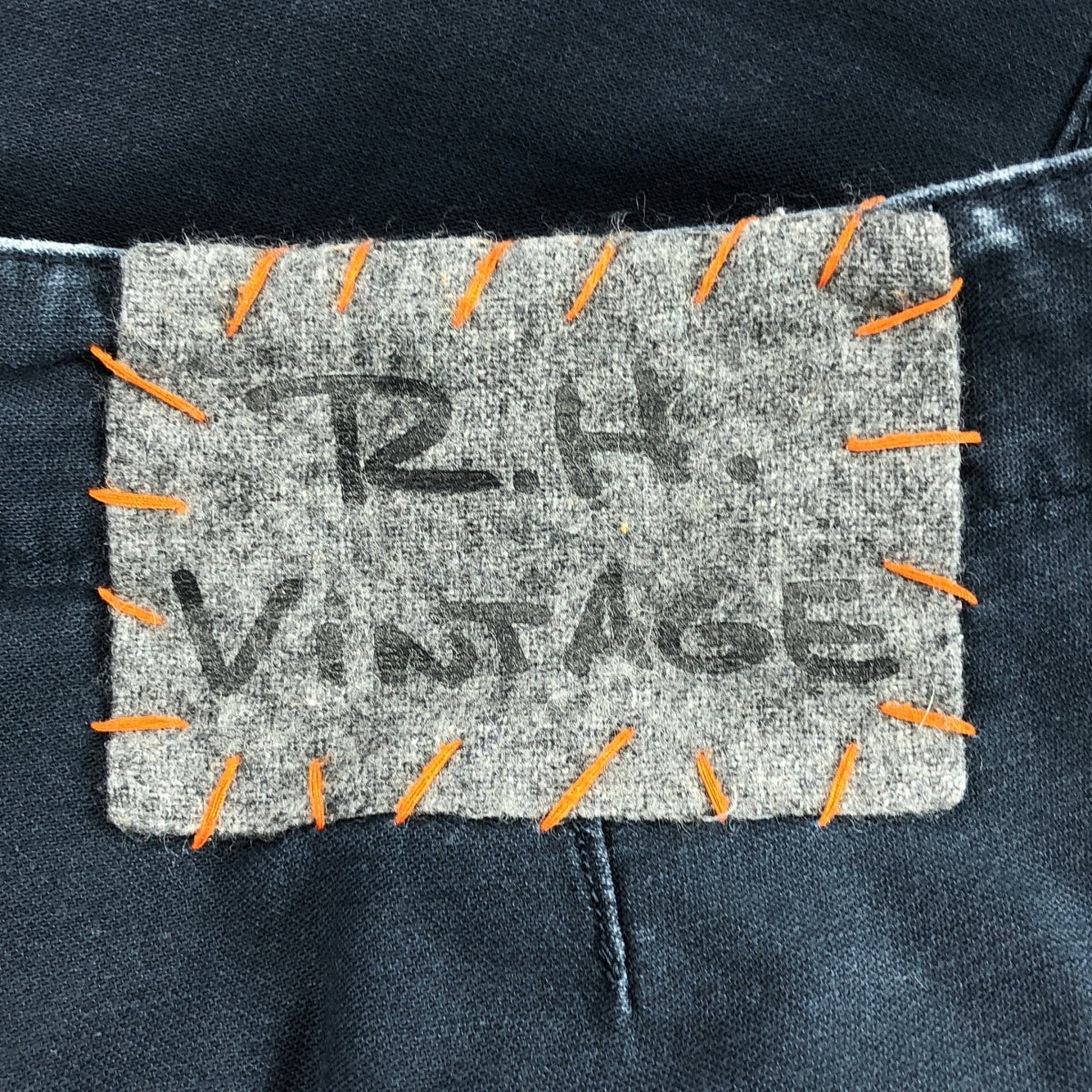 R.H.VINTAGE / ロンハーマンヴィンテージ | ミリタリー カーゴ ワイド パンツ | S | ネイビー | レディース