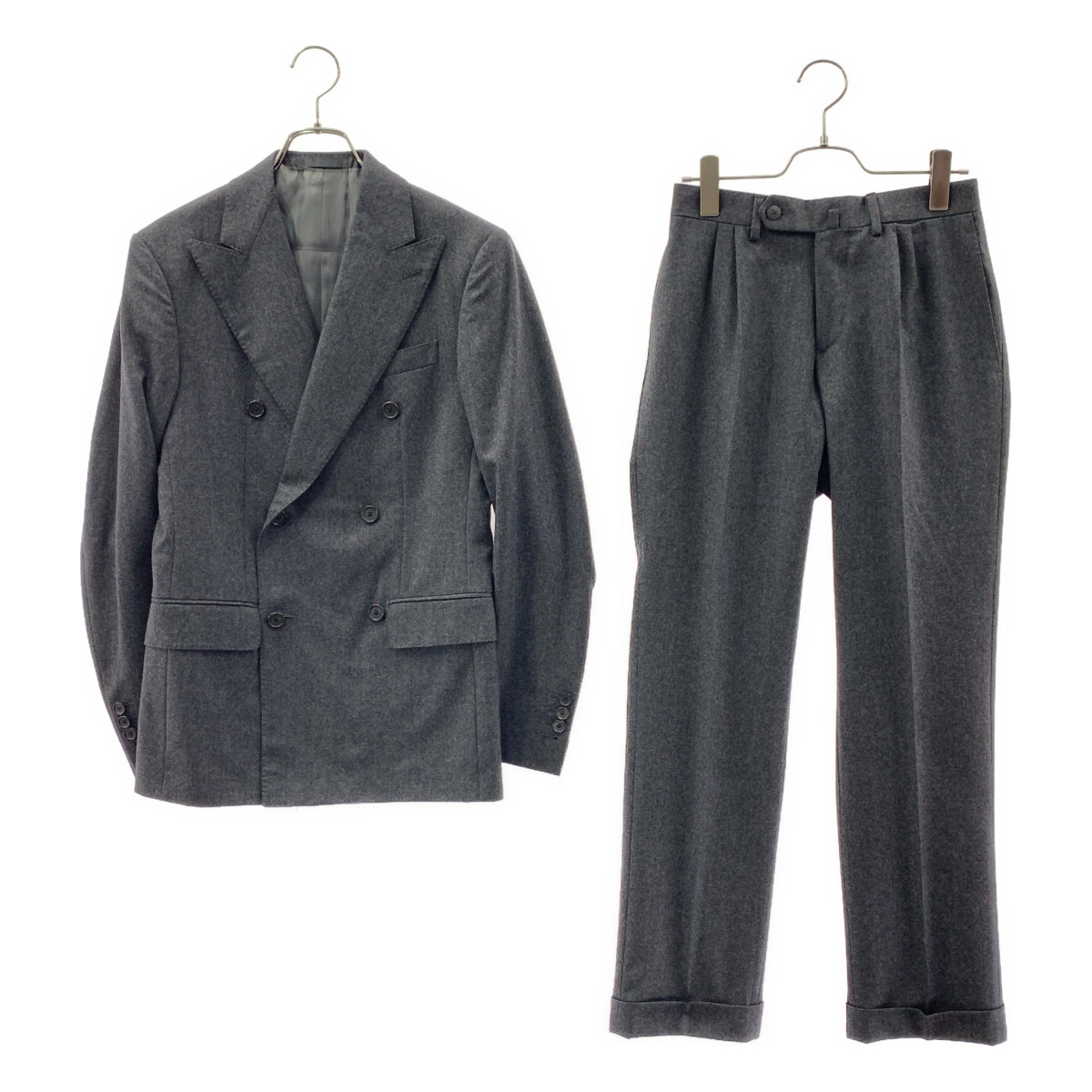 CARUSO / 카루조 | 셋업 / superfine 120's 재킷 테이퍼드 팬츠 | 42 |