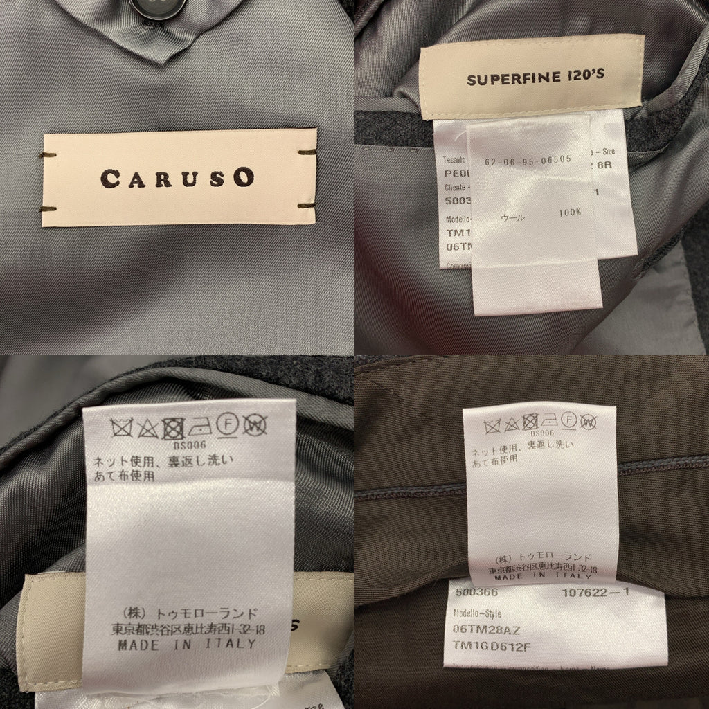 CARUSO / 카루조 | 셋업 / superfine 120's 재킷 테이퍼드 팬츠 | 42 |