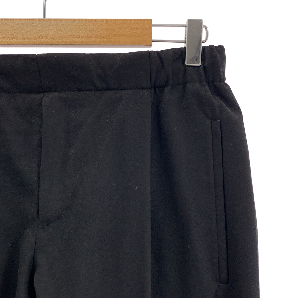 CARUSO / カルーゾ | ウール タック ドローストリング イージー パンツ | 46 | メンズ