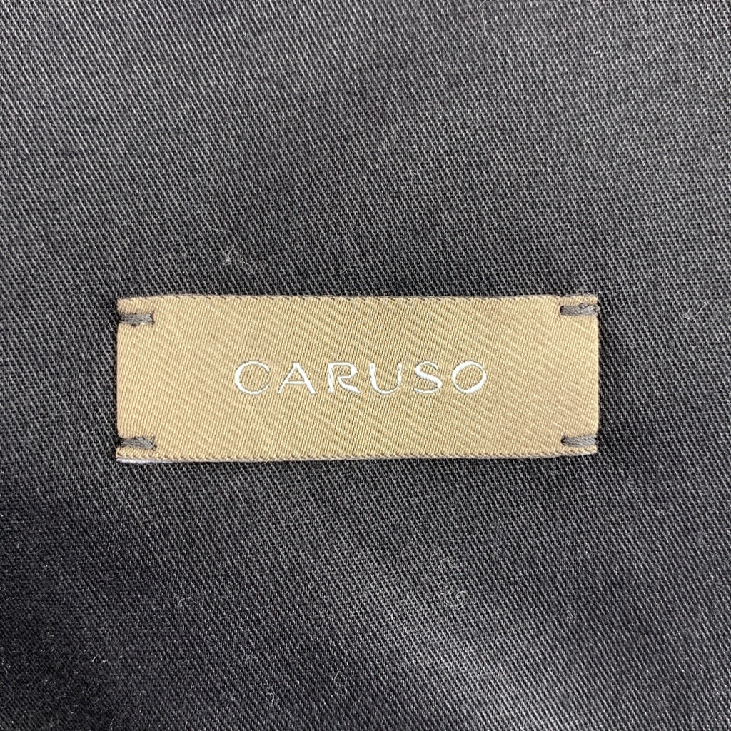 CARUSO / カルーゾ | ウール タック ドローストリング イージー パンツ | 46 | メンズ