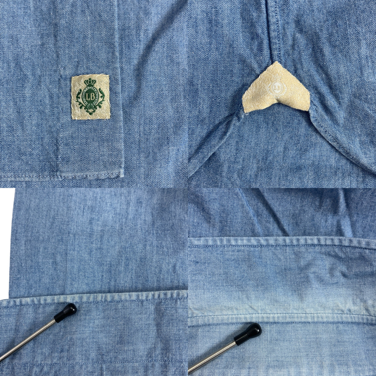 LUIGI BORRELLI / 루이지 보렐리 | 코튼 드레스 셔츠 | S | 블루 | 남성