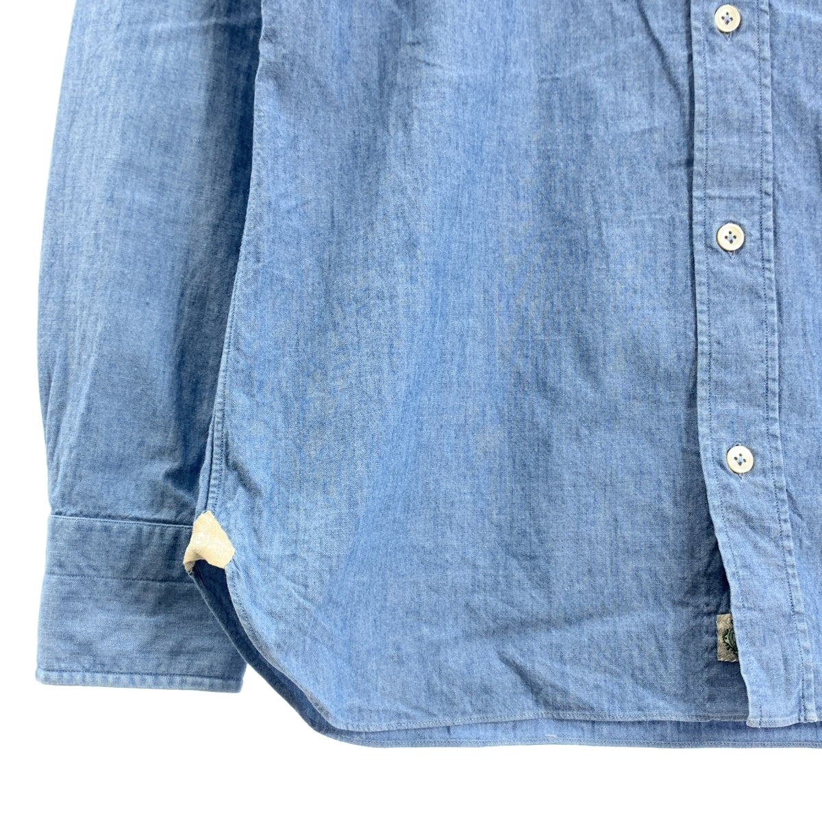LUIGI BORRELLI / ルイジボレッリ | コットン ドレス シャツ | S |